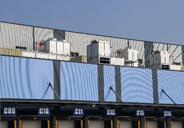 detail of Huanggang Lingkong Smart Logistics Park (SF Express Cold Chain Centre)